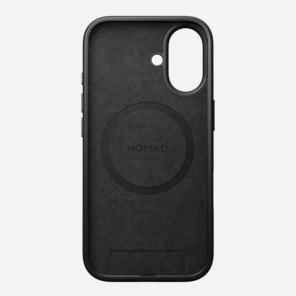 Чехол Nomad Modern Leather Case для iPhone 17 Black