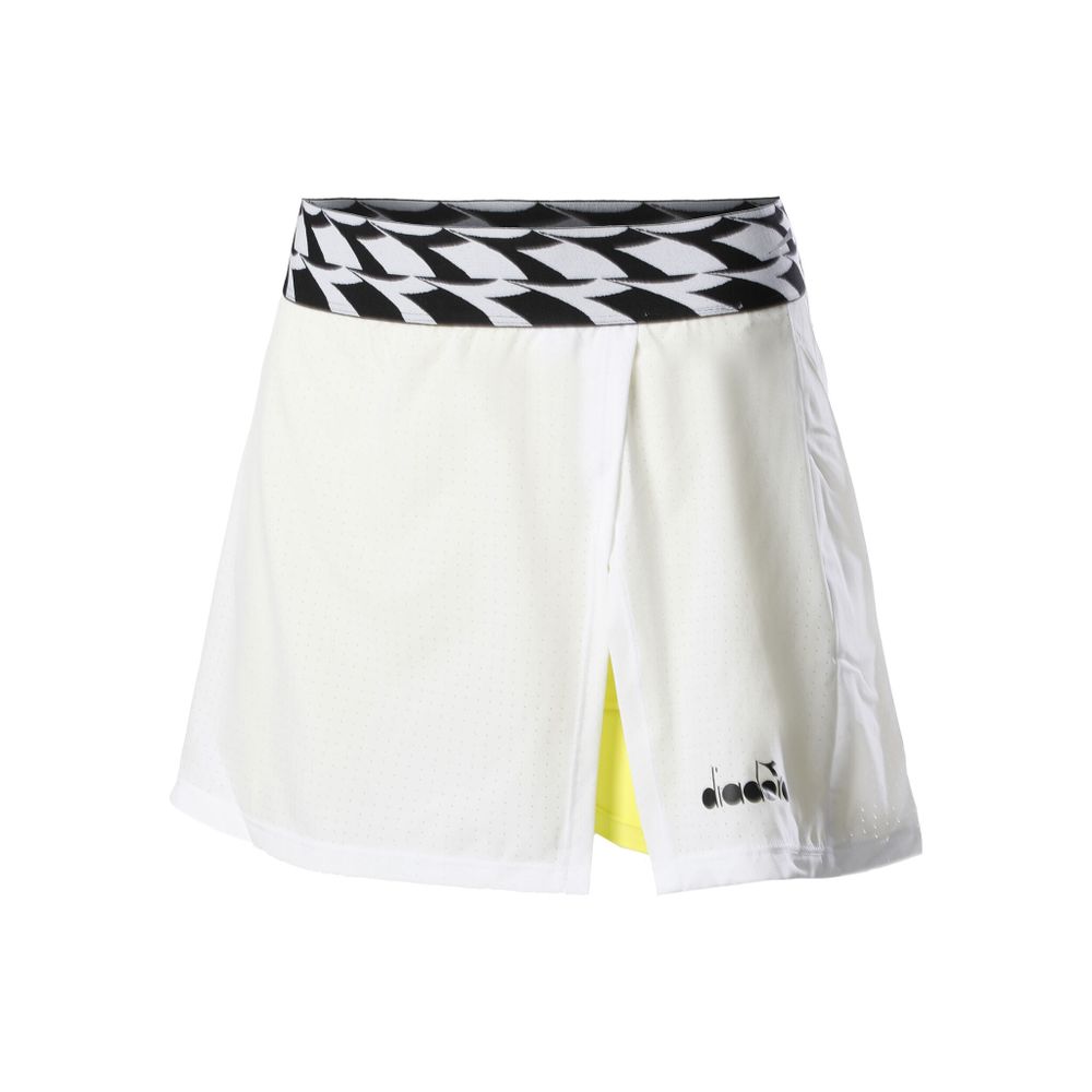Женская теннисная юбка Diadora Skirt Women - White, Black