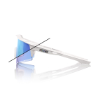 Спортивные очки с диоптриями 100% SPEEDCRAFT SL LE Bastille / Pearl White Glitter / Blue Mirror Photochromic Lens