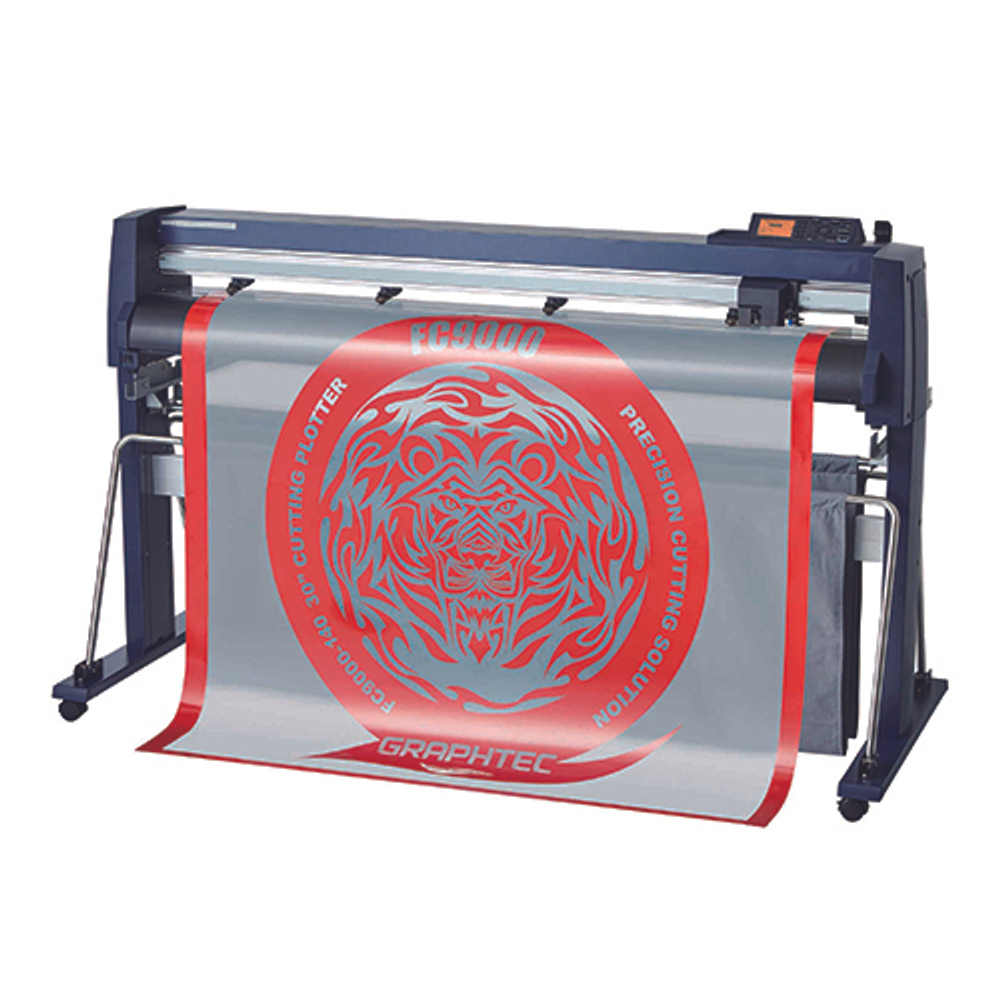 Режущий плоттер Graphtec FC9000-140 со стендом и корзиной