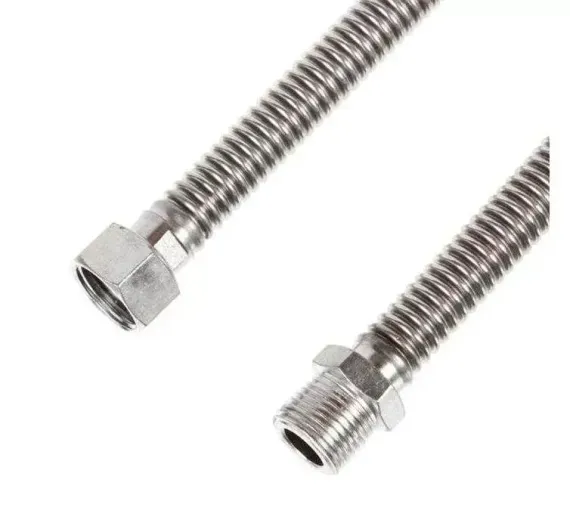 Подводка гибкая SS Н-В 3/4" 150см гофрированная нержавеющая 32753