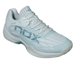 Женские кросовки для Padel NOX AT10 LUX - morning mist/turquoise