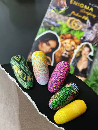 Пластина для стемпинга Enigmanic Stamping Fashion Vibe
