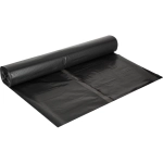 Мешки для мусора 120 л черные (ПВД 50 мкм, 70x110 см, 10 штук)