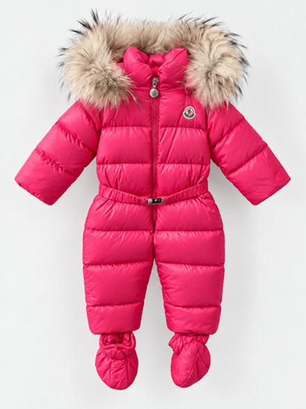 Пуховый комбинезон Moncler, 68 оригинал