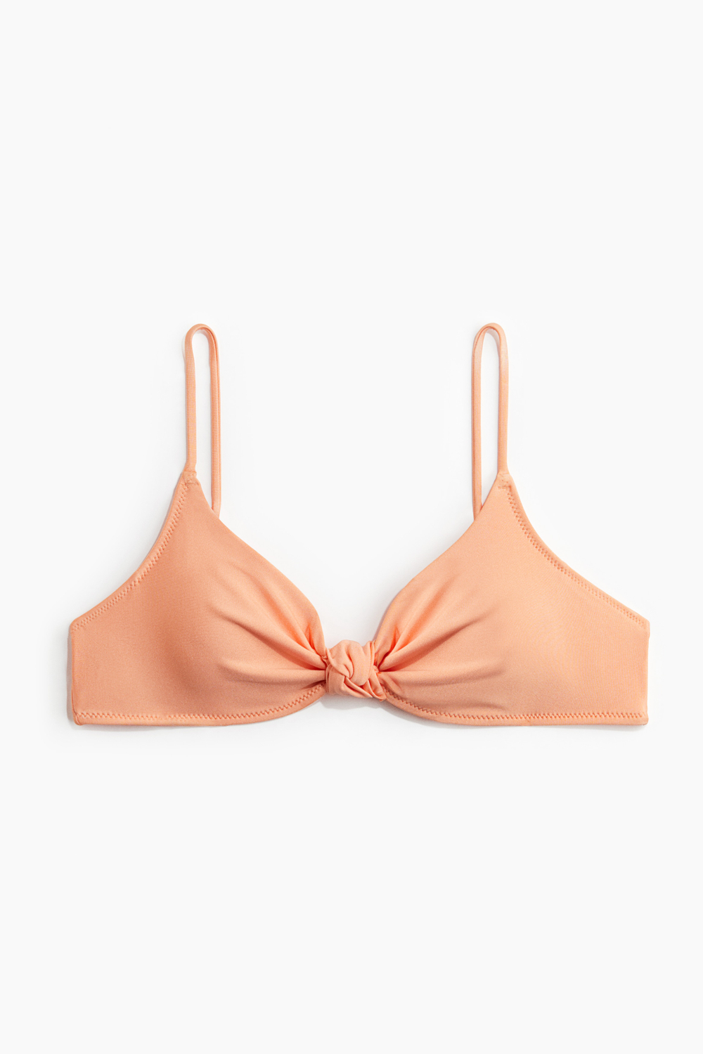 Верх бикини с узлом и мягкими чашками - H&M