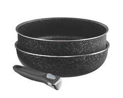 Набор посуды Tefal Ingenio Granit 3 предмета 26/26 см 04203830
