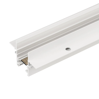 Трек встраиваемый MAG-TRACK-2538-FDW-3000 (WH, 5LN) (Arlight, IP20 Металл, 5 лет)