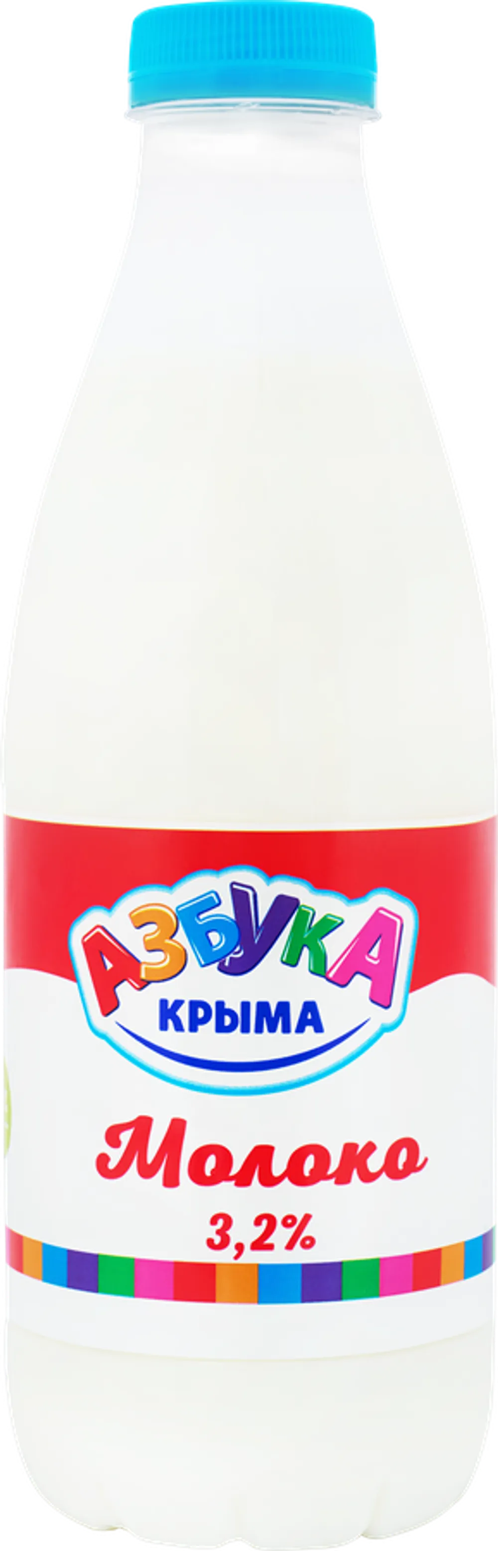 Молоко Азбука Крыма 3,2 % 900 гр пл/б
