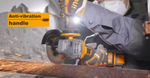 Аккумуляторная угловая шлифовальная машина (УШМ) INGCO CAGLI212025 INDUSTRIAL 20 В 115 мм
