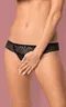 SHIBU Thong crotchless Трусы стринги