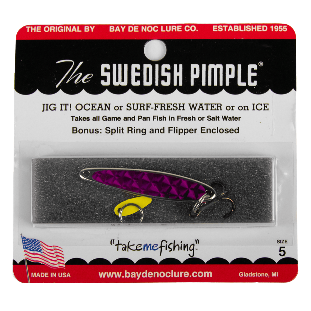 Блесна Bay de Noc Swedish Pimple #5 (48мм, 9.3гр)