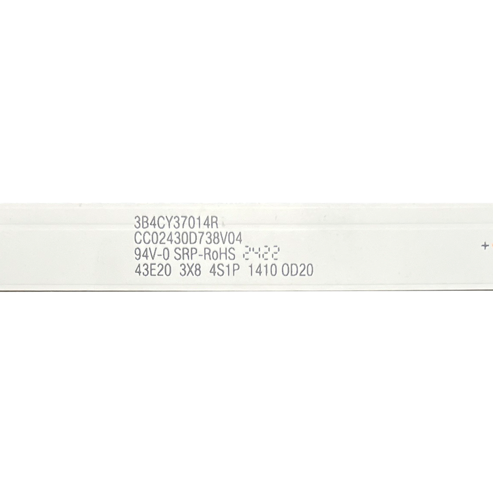 43" CC02430D738V04 CC02430D738V08 43E20