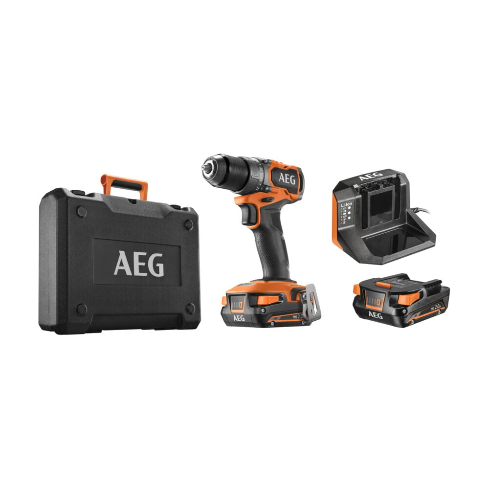 Бесщеточная дрель-шуруповерт AEG BS18SBL2-202C 18В 4935480056