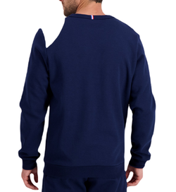 Мужская теннисная кофта Le Coq Sportif SAISON 1 Crew Sweat N°1 SS23 - небесный