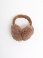 Наушники меховые FluffFold, шоколад
