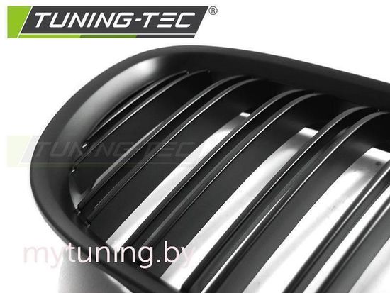 Решетки радиатора для BMW 7 F01 (09-15) Matt Black M Look