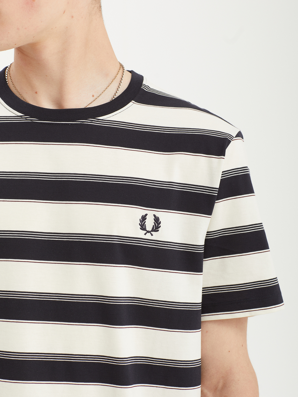 Мужская Футболка Fine Stripe