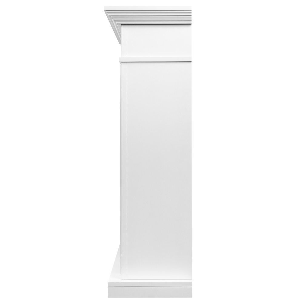 Каминокомплект: Очаг Electrolux EFP/P-2520LS N, портал Miami 25 белый, серый