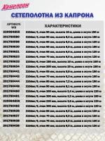 Сетеполотно капрон 210den/2, ячея 65 кукла