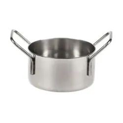 Кастрюля для подачи 9,1 см h5 см 350 мл круглая нерж. P.L. Proff Cuisine