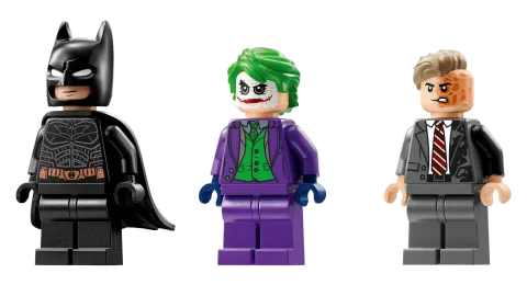 Конструктор LEGO Batman 76303 Бэтмен против Двуликого и Джокера