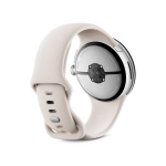 Умные часы Google Pixel Watch 3 Wi-Fi, 41mm, Polished Silver/Porcelain (Полированный серебристый корпус, ремешок фарфорового цвета)