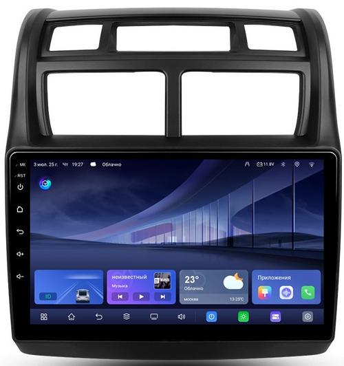 Магнитола для KIA Sportage 2008-2010 - Kuberg QLed, Android 14, TS105, Быстрейшая, CarPlay, SIM-слот