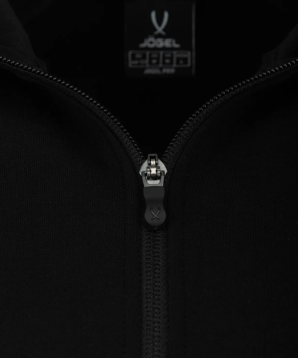 Худи на молнии ESSENTIAL Athlete Hooded FZ Jacket, черный