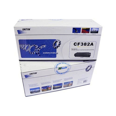 Картридж UNITON, аналог HP CF382A (312A) для Color LJ M476MFP (2.7K) желтый
