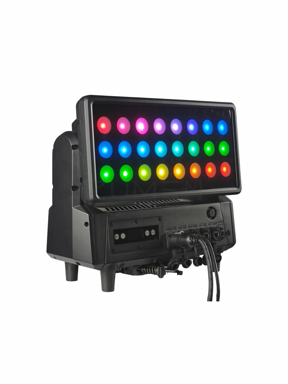MW1000-IP — подвижный Wash 24×40 Вт + 24×6 Вт RGBW с DMX Frost IP65