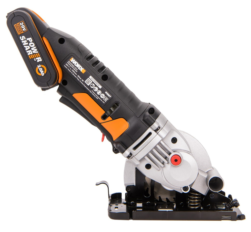 Дисковая пила аккумуляторная WORX SAW WX527.9