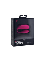 Парный вибромассажер TWIN, Pink с управлением через приложение.