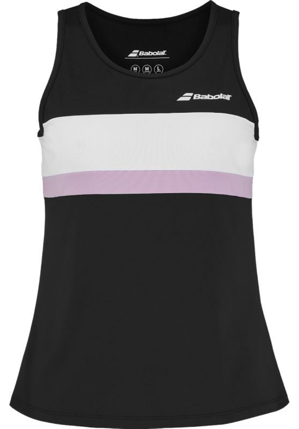Женский топ теннисный Babolat Padel Tank Woman - черный