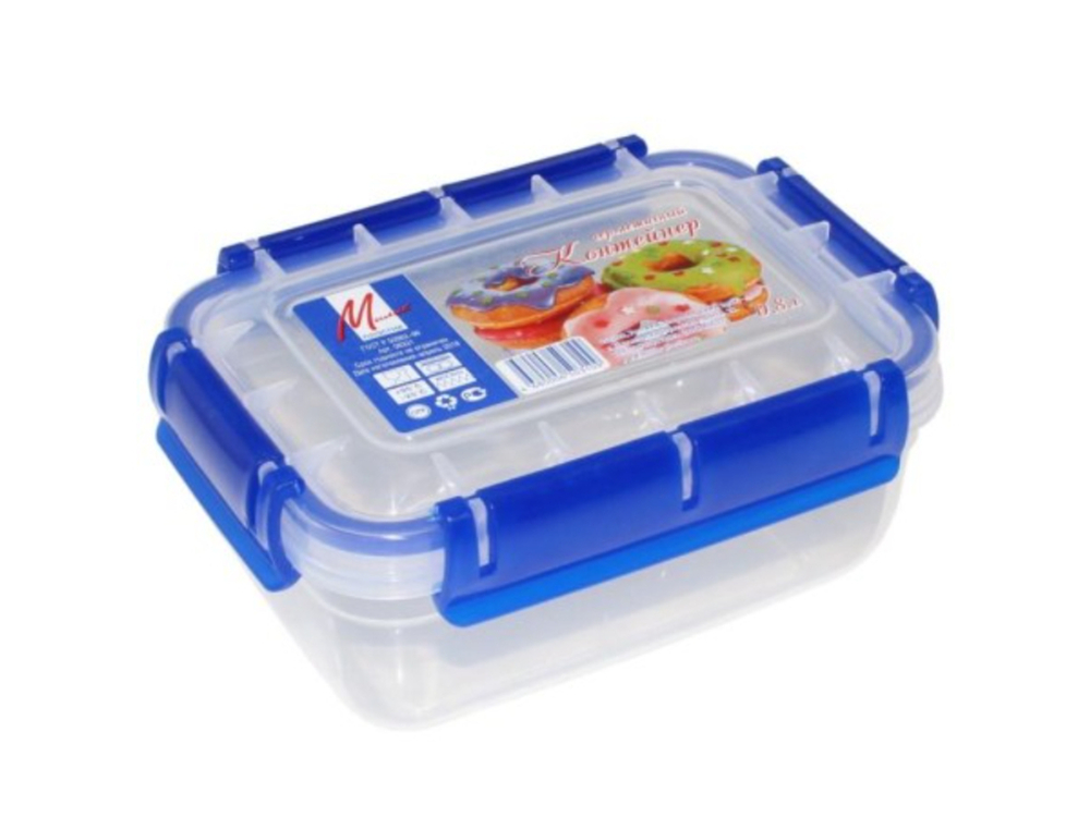 (МИЛИХ) контейнер для пищевых продуктов 0,9 л герметичный