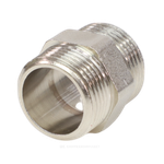 Ниппель латунь никель Ду 25 (1") НР VALFEX VF.582.N.100