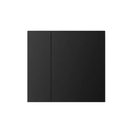 INTELLIGENT ARLIGHT Накладка панели KNX-23-2G-SUF Black (Backlightless) (IARL, IP20 Металл, 2 года)