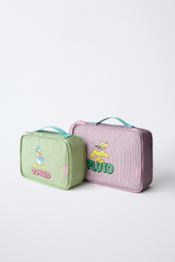 ZARA НАБОР СУМОК DONALD DUCK© DISNEY И PLUTO© DISNEY, РАЗНОЦВЕТНЫЙ