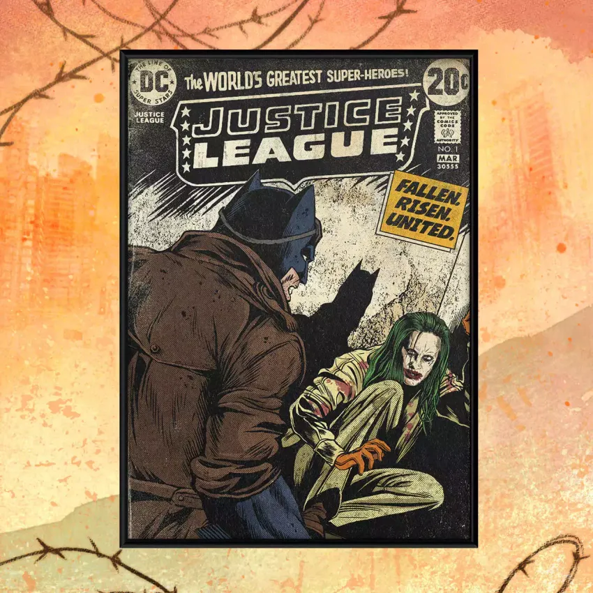 Постер "Snyder's Justice League #1: United" Постер "Snyder's Justice League #1: United"