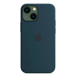 Силиконовый чехол с поддержкой MagSafe Apple Silicone Case для iPhone 13 mini, Abyss Blue (Синий омут)