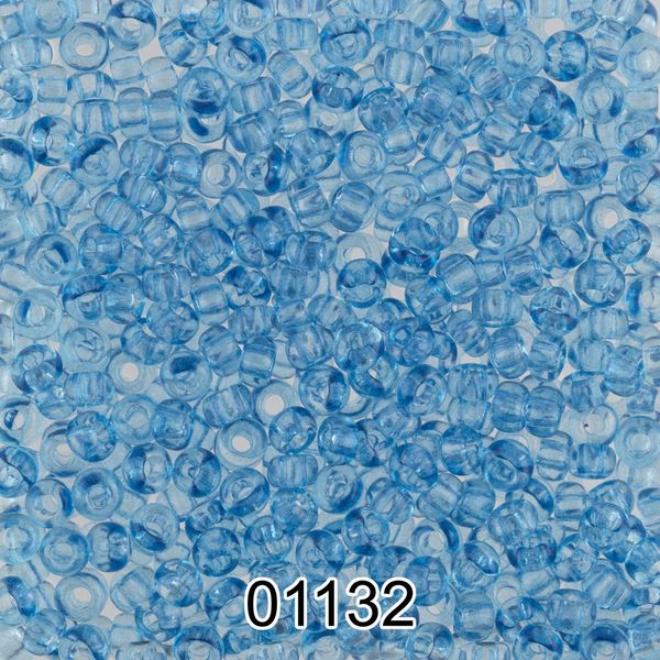 Бисер Preciosa 10/0 (2.3 мм), 500 г, 01132 (Ф331) св.синий