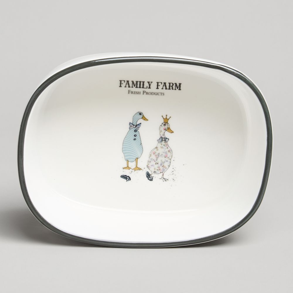 НАБОР ФОРМ НА МЕТАЛ.ПОДСТАВКЕ LEFARD "FAMILY FARM" 2 ШТ. 28,5*16*8,5 CM 500 МЛ