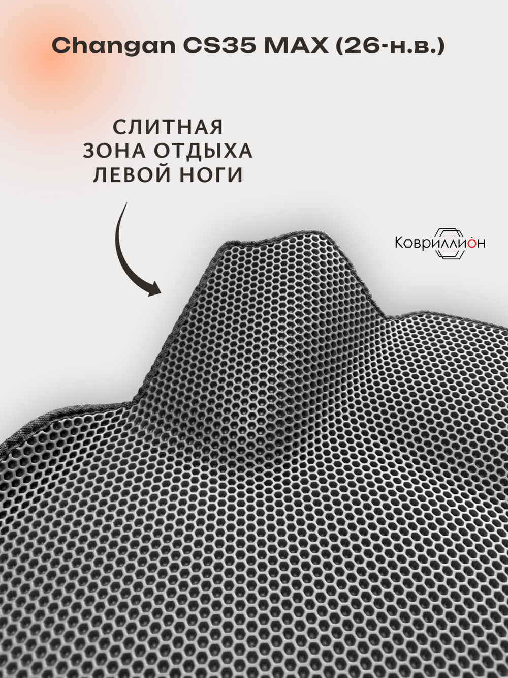 Автомобильные коврики ЭВА с бортами для Changan CS35 Max (26-н.в.)