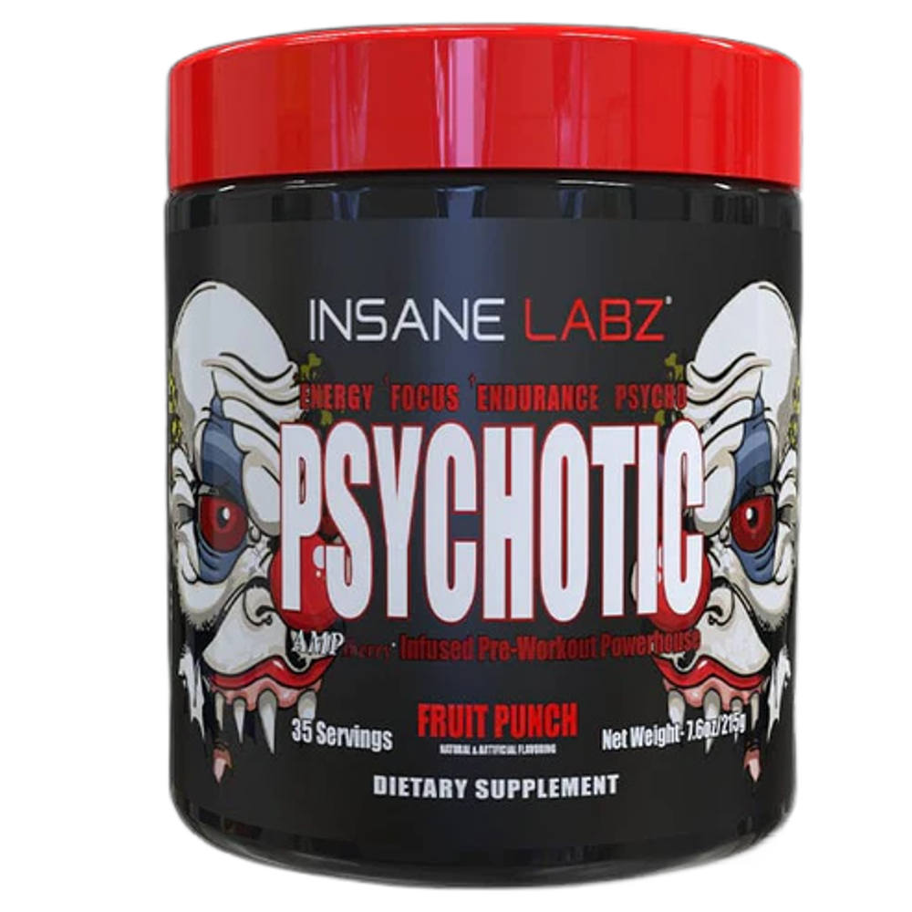 Предтрен Insane Labz Psychotic 215 г фруктовый пунш