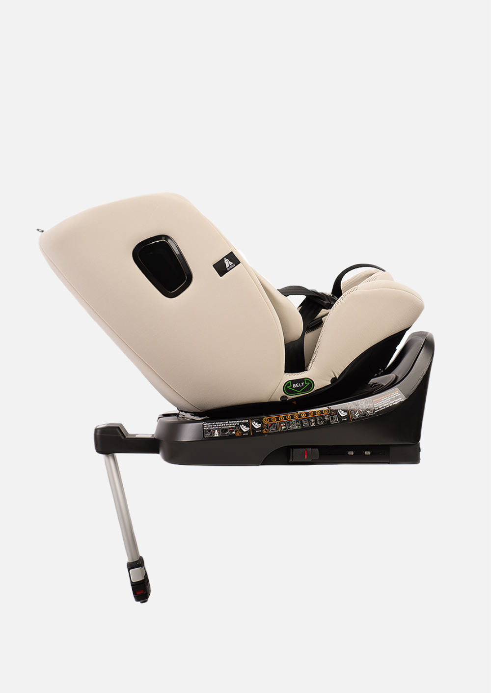 Peppy Автокресло UNOfix beige бежевый 0-36