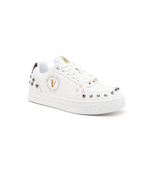 Кожаные кроссовки Versace Jeans Couture - белый(75VA3SKCZP318)