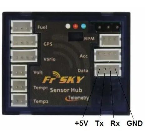 Хаб датчиков телеметрии FrSky FSH-01