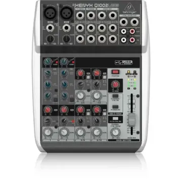 Behringer Q1002USB - микшер10 каналов, эквалайзер, микр.предусил, USB