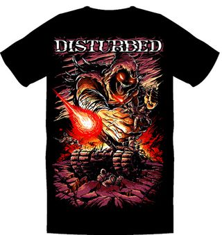 Футболка Disturbed The Guy на танке (403)