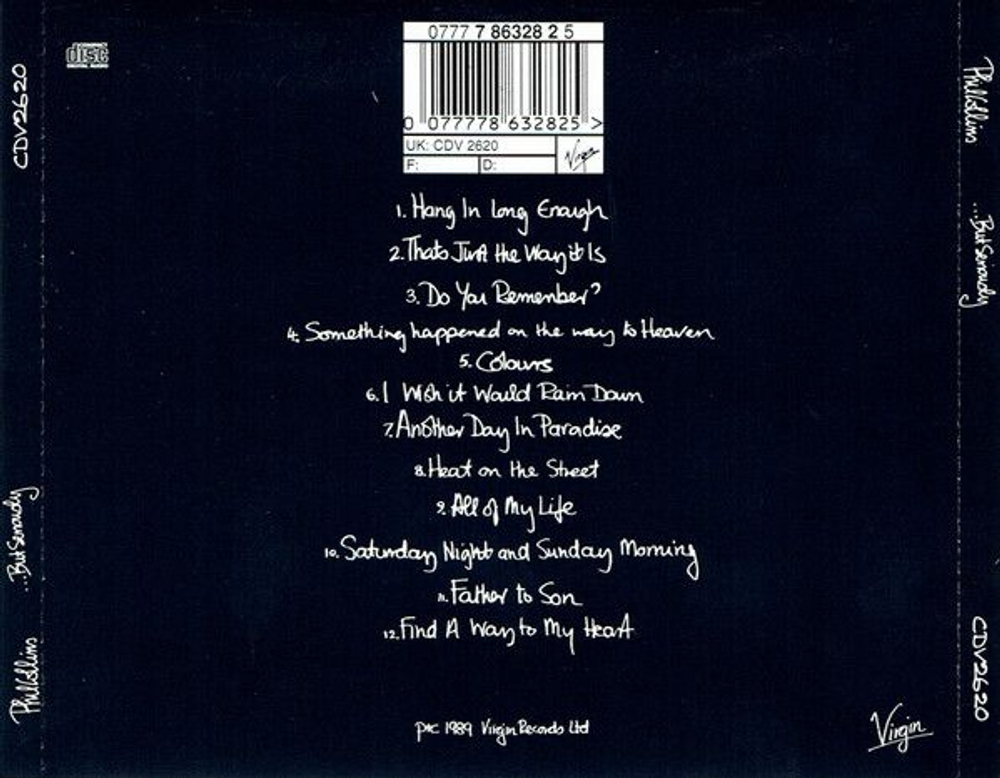 Phil Collins — ...But Seriously (CD)